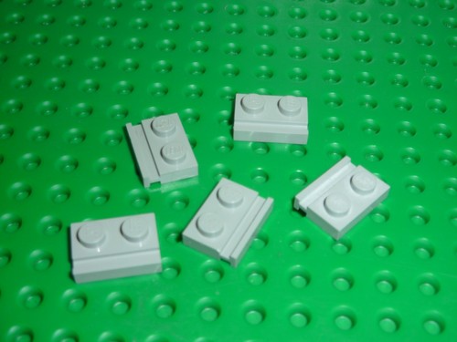 Lego oldgray plate - 5, x