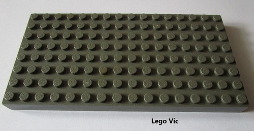 Lego 4204 brick 8x16 - 8x16, dark