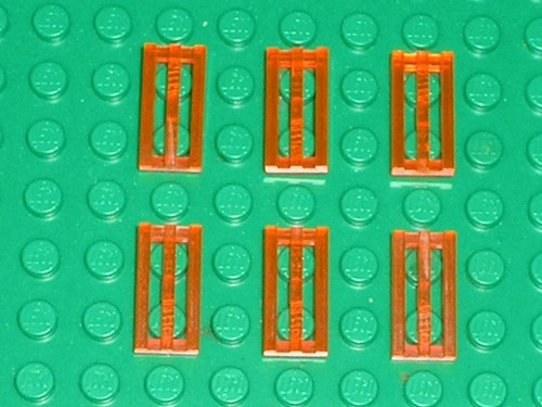 Lego trneonorange tile - 6,