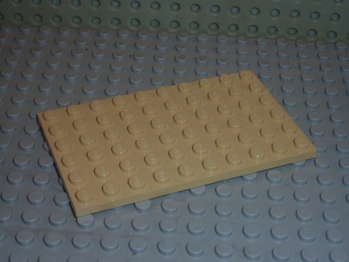 Plaque plate tan 10 ref - 6,